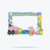 Peppa Pig okvir za fotkanje