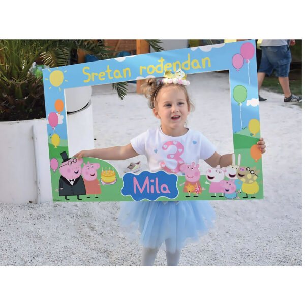peppa pig okvir za fotkanje peppa pig okvir za fotkanje